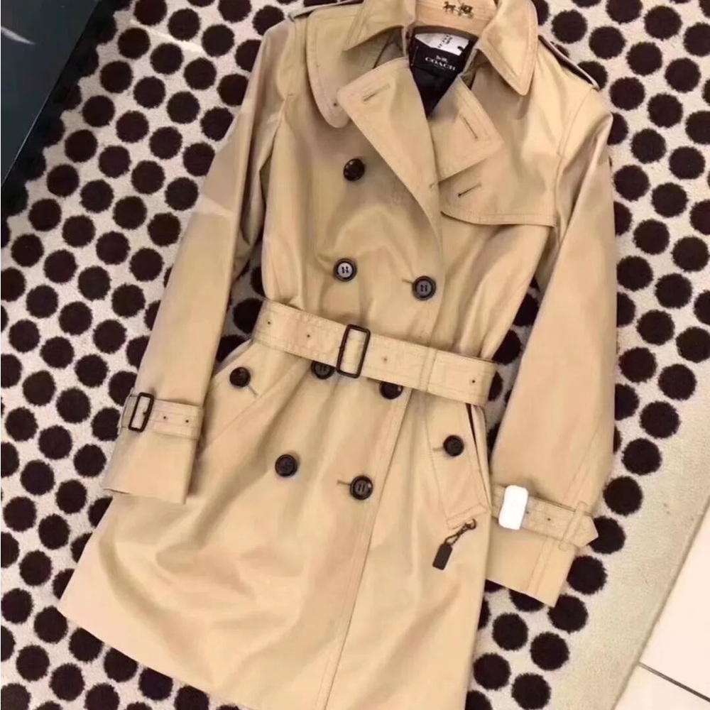 Coach Tan Trench Brand new - Picture 13 of 13